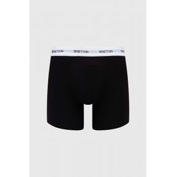 United Colors of Benetton boxeri barbati, culoarea negru