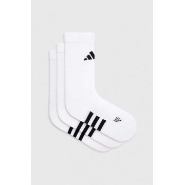 adidas sosete 3-pack culoarea alb