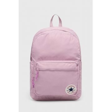 Converse rucsac culoarea violet, mare, neted