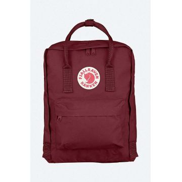 Fjallraven rucsac Kanken culoarea rosu, mare, cu imprimeu F23510.326-326