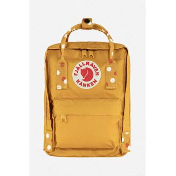 Fjallraven rucsac Kanken Mini culoarea galben, mic, neted F23561.160.916-916
