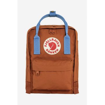 Fjallraven rucsac Kanken Mini culoarea portocaliu, mic, cu imprimeu F23561.243.537-537