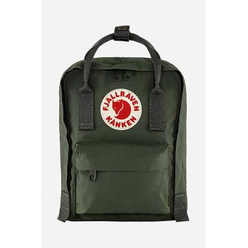 Fjallraven rucsac Kanken Mini culoarea verde, mare, neted F23561.660-660