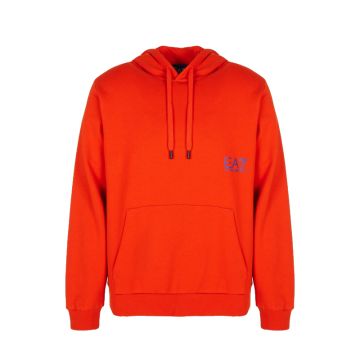 Hanorac EA7 M HOODIE RN OVERSIZE FLOCK LOGO BACK