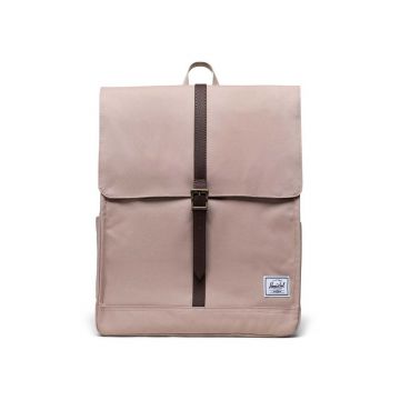 Herschel rucsac 11376-05905-OS City Backpack culoarea bej, mare, neted