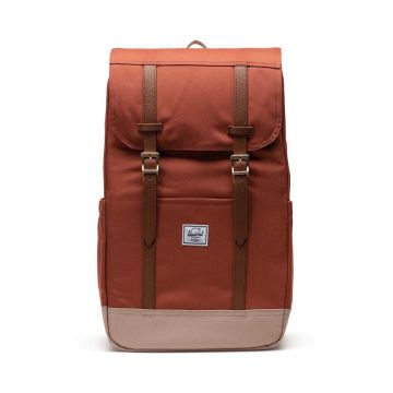 Herschel rucsac 11397-05890-OS Retreat Backpack culoarea bej, mare, neted