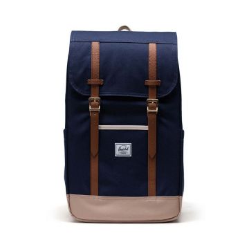 Herschel rucsac 11397-05917-OS Retreat Backpack culoarea bej, mare, neted