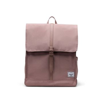 Herschel rucsac City Backpack culoarea roz, mare, neted