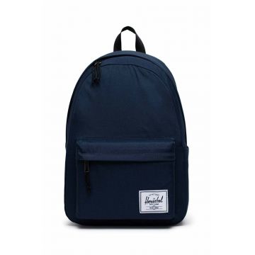 Herschel rucsac Classic XL Backpack culoarea albastru marin, mare, neted