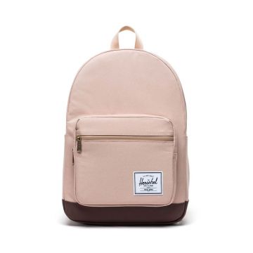 Herschel rucsac Pop Quiz Backpack culoarea bej, mare, neted