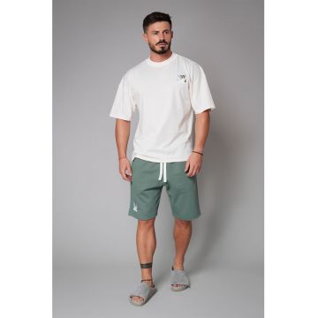 Set de tricou supradimensionat si pantaloni scurti LeClub