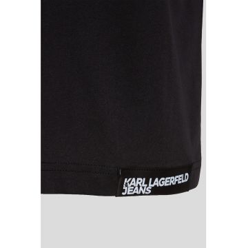 Tricou din bumbac organic cu imprimeu logo
