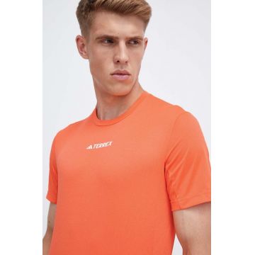 adidas TERREX tricou sport TERREX Multi culoarea portocaliu, uni HZ6259
