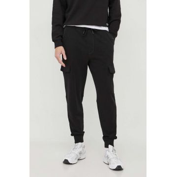Boss Orange pantaloni de trening BOSS ORANGE culoarea negru, neted