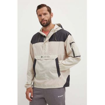 Columbia windbreaker TERREX Challenger culoarea bej, de tranziție 1714291