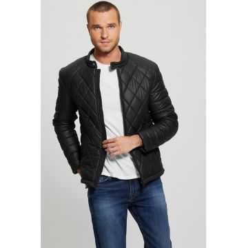 Geaca slim fit matlasata