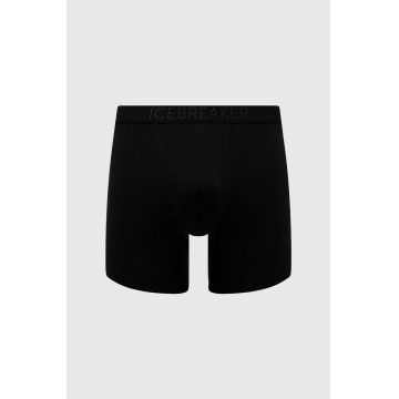 Icebreaker lenjerie functionala Anatomica Cool-Lite culoarea negru