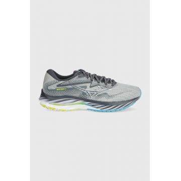 Mizuno pantofi de alergat Wave Rider 27 culoarea gri