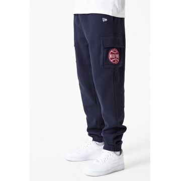 Pantaloni sport cargo cu talie medie