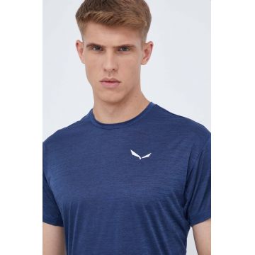 Salewa tricou sport Puez Melange culoarea gri, melanj, 00.0000026537