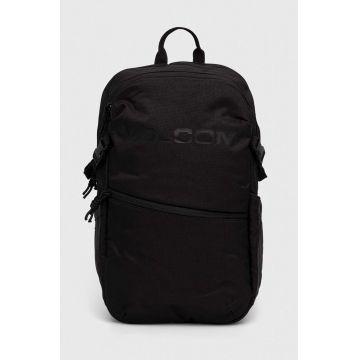 Volcom rucsac barbati, culoarea negru, mare, neted