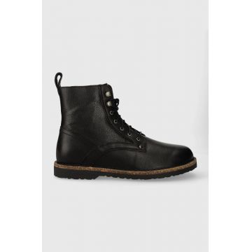 Birkenstock ghete de piele Bryson barbati, culoarea negru, 1025189