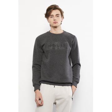 Bluza sport cu imprimeu text