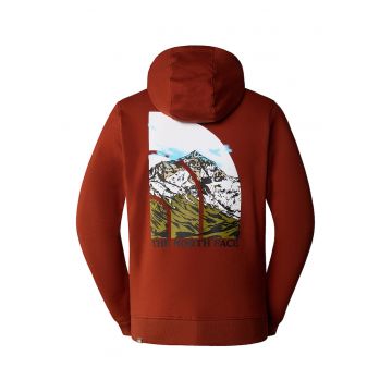 Hanorac de bumbac cu imprimeu grafic Seasonal