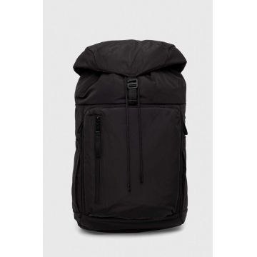 Marc O'Polo rucsac barbati, culoarea negru, mare, neted