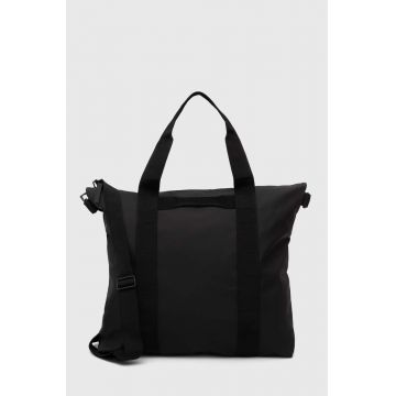 Rains geantă 14150 Tote Bags culoarea negru