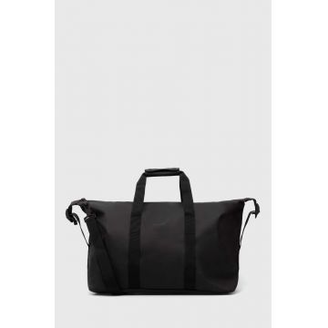 Rains geantă 14200 Weekendbags culoarea negru