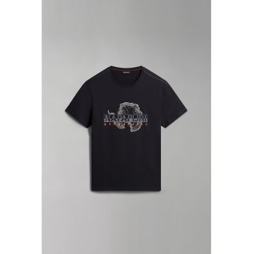 Tricou de bumbac cu logo Iceberg