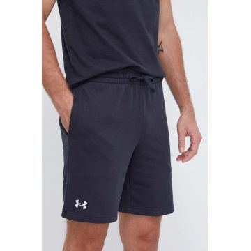 Under Armour pantaloni scurti barbati, culoarea negru