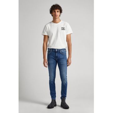 Blugi skinny cu talie medie Finsbury