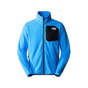 Hanorac din fleece cu fermoar - pentru trekking Experit Grid