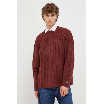 Levi's pulover barbati, culoarea maro