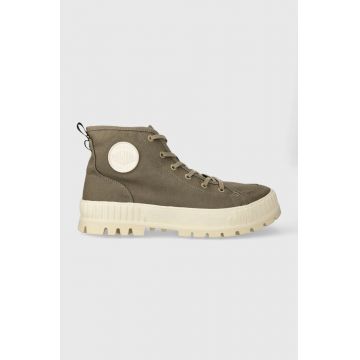 Palladium tenisi barbati, culoarea verde