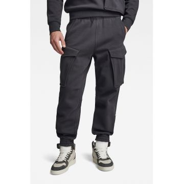 Pantaloni cargo din amestec de bumbac
