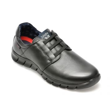 Pantofi CALLAGHAN negri, 42807, din piele naturala