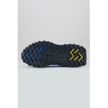 Pantofi sport low cut cu garnituri din piele intoarsa