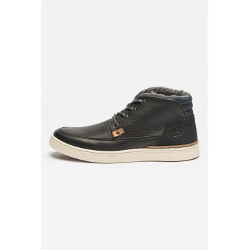 Pantofi sport mid-high de piele