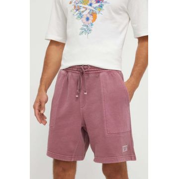 Reebok Classic pantaloni scurti barbati, culoarea bordo