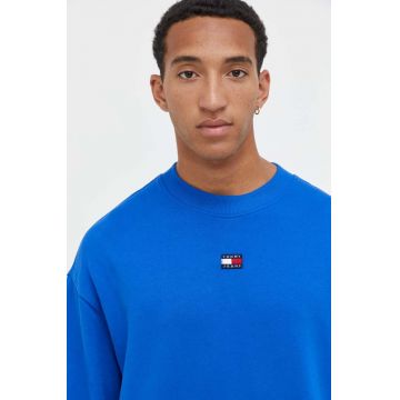 Tommy Jeans hanorac de bumbac barbati, neted