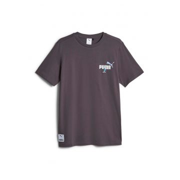 Tricou cu imprimeu The Smurfs pe spate