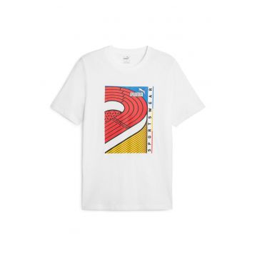 Tricou de bumbac cu imprimeu