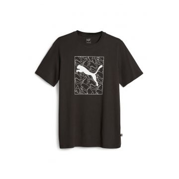 Tricou de bumbac cu imprimeu logo
