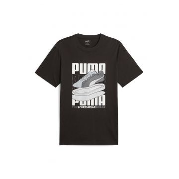 Tricou de bumbac cu imprimeu logo