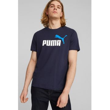 Tricou de bumbac cu imprimeu logo Essentials+ 2