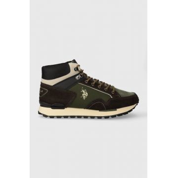 U.S. Polo Assn. sneakers ARON culoarea verde, ARON005M/CST1