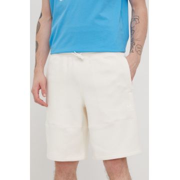 adidas Originals pantaloni scurti Adicolor HC1969 barbati, culoarea bej